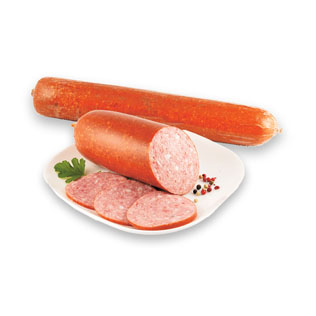 Sveriamas karštai rūkytas servelatas RIVONA, 1kg