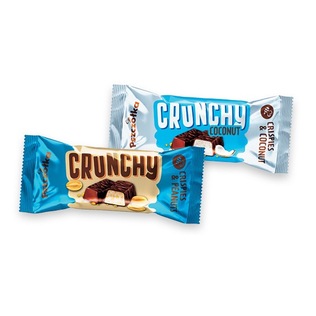 Sver. sald. CRUNCHY CRISPIES & COCONUT arba CRISPIES & PEANUTS, 1 kg