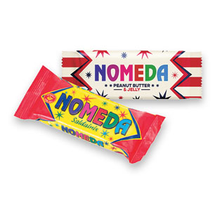 Sveriami saldainiai NOMEDA (2 rūšių), 1 kg