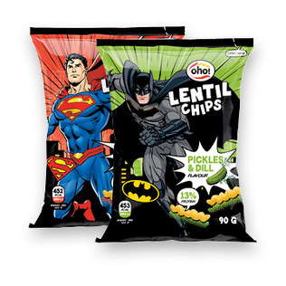 Traškučiai OHO! SUPERMAN arba BATMAN, 90 g