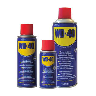 Universalioms auto. priemonėms WD-40, 100 ml, 200 ml, 400 ml