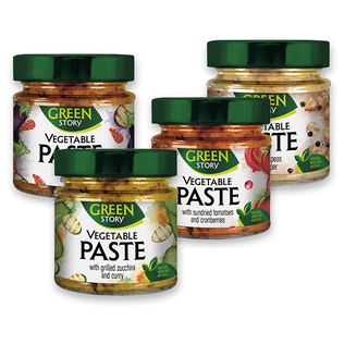 Užtepėlė GREEN STORY (4 rūšių), 180 g