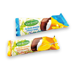 VARĖNOS desertas vafl. ragelyje (2 rūšių), 39 g