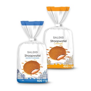Vafliai STROOPWAFEL (2 rūšių), 400 g