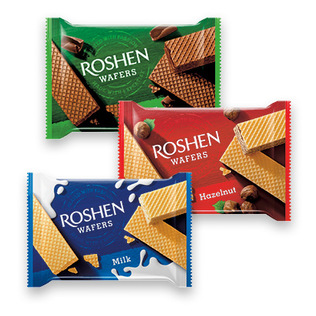 Vafliai WAFERS (3 rūšių), 72 g