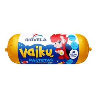 VAIKŲ sterelizuotas paštetas, 90 g