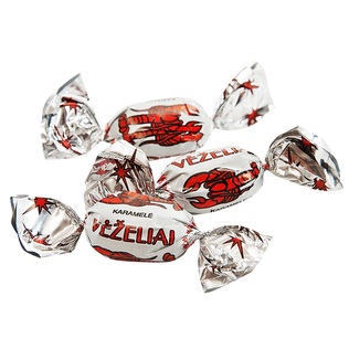 Sveriama karamelė VĖŽELIAI, 1 kg