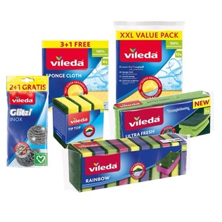 Šluostėms ir kempinėms VILEDA