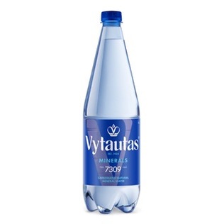Natūralus gazuotas mineralinis vanduo VYTAUTAS, 1 l