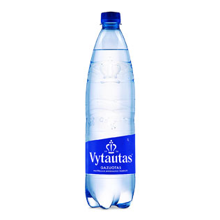 Natūralus gazuotas mineralinis vanduo VYTAUTAS, 1 l