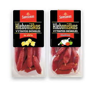 Vytintos KLEBONIŠKOS dešrelės (2 rūšių), a. r., 150 g