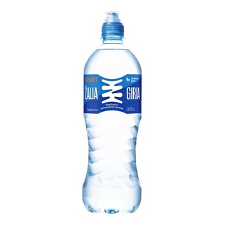 Natūralus negazuotas mineralinis vanduo ŽALIA GIRIA, SPORT, 0,75 l