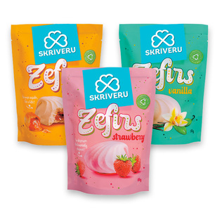 Zefyrai SKRIVERU (3 rūšių), 170 g