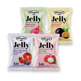 Želė KLINGAI JELLY (4 rūšių), 95 g