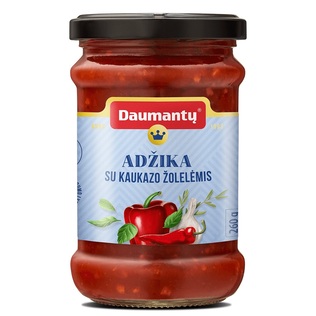 DAUMANTŲ adžika su kaukazo žolelėmis, 280 g