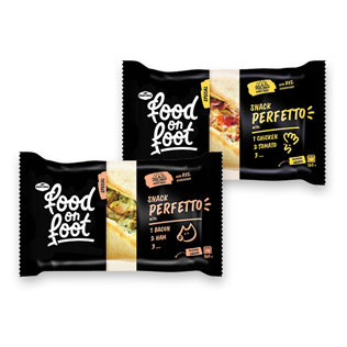 Šaldytas užkandis PERFETTO FOOD ON FOOT (2 rūšių), 160 g