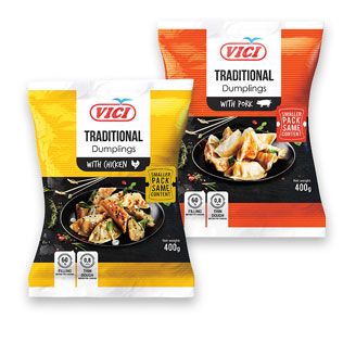 Šaldyti koldūnai su kiaulienos ar vištienos įdaru TRADITIONAL STYLE, 800 g