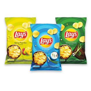 Bulvių traškučiai LAY’S (3 rūšių), 180 g