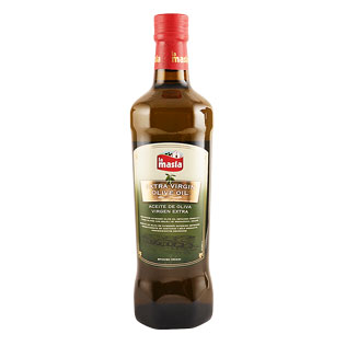 Pirmo spaudimo alyvuogių aliejus LA MASIA, 0,75 l
