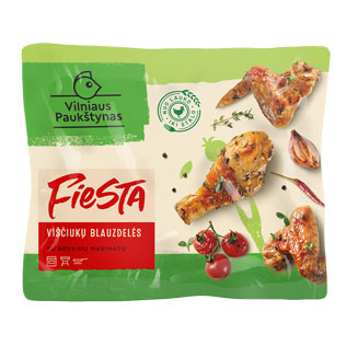 Marin.viščiukų blauzdelės bruknių marinate FIESTA, 850 g