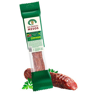 Šaltai rūkyta dešra KAI NORISI MĖSOS, 230 g