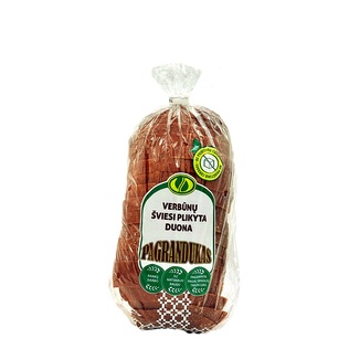 Šviesi plikyta duona PAGRANDUKAS, 500 g