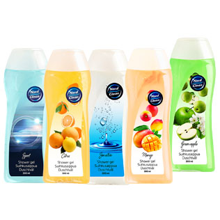 Dušo gelis NORD CLEAN (5 rūšių), 300 ml
