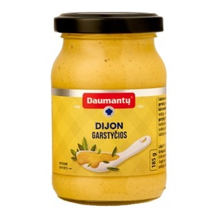 DAUMANTŲ DIJON garstyčios, 185 g