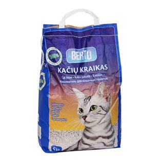 Sulimpantis kačių kraikas BERTO, 6 kg