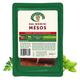 K. r. dešrelės KAI NORISI MĖSOS, 600 g