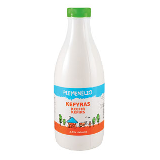 PIEMENĖLIO kefyras, 1 kg, butelis