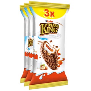 Batonėlis KINDER MAXI KING 36%, 3 x 35 g/pak. 