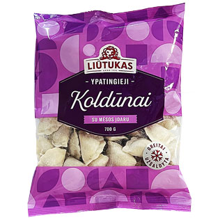 Šaldyti YPATINGIEJI koldūnai su mėsos įdaru, 700 g
