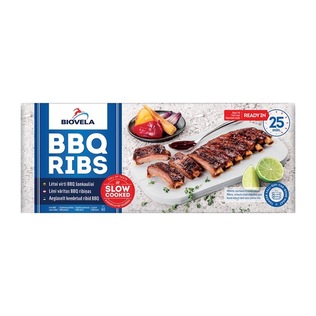 Lėtai virti BBQ kiaulienos šonkauliai, 500 g