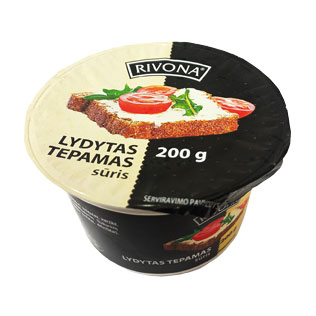 Tepamasis lydytas sūrelis RIVONA, 26% rieb. s.m., 200 g