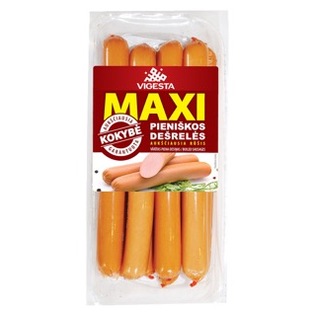 Virtos pieniškos dešrelės MAXI, 700 g