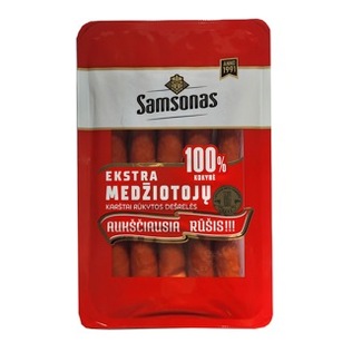 MEDŽIOTOJŲ EKSTRA k. r. dešrelės, a. r., 480 g