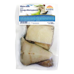 Šaldyti melsvųjų vilkžuvių pjausniai SUNRISE, 900 g