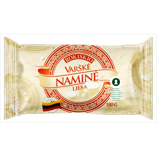 Liesa varškė ROKIŠKIO NAMINĖ, 180 g