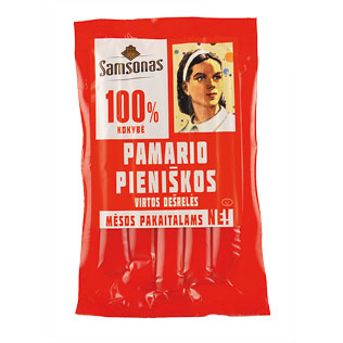 SAMSONO PAMARIO virtos pieniškos dešrelės, a. r., 260 g
