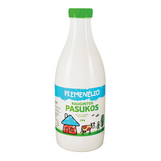 PIEMENĖLIO raugintos pasukos, 1 kg, butelis