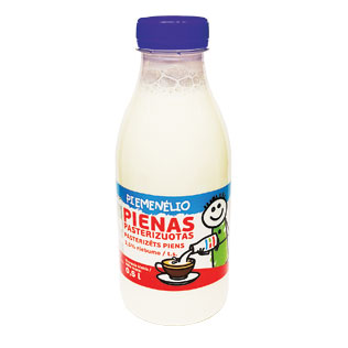 PIEMENĖLIO pienas, 3,5% rieb., 0,5 l