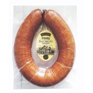 PONIŲ sveriama karštai rūkyta dešra, 1 kg