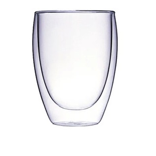Dvigubo stiklo puodelis DOUBLE, 350 ml