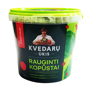 Rauginti KVEDARO kopūstai, 800 g/pak.
