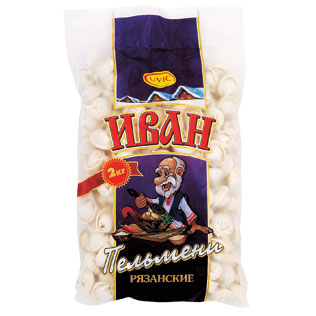 Š.koldūnai su mėsos įdaru IVAN RIAZANSKYE, 2 kg