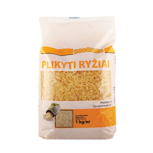 SODŽIAUS plikyti ryžiai, 1 kg