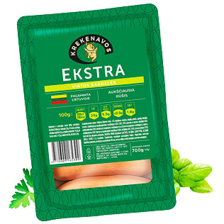 KREKENAVOS EKSTRA virtos sardelės, 700 g