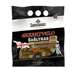 SAKARTVELO atšaldyt. sausai. marin. kiaulienos šašl., 800 g