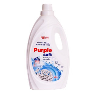 Skalbiklis UNIVERSAL PURPLE SOFT, 4 l